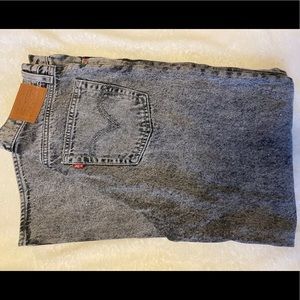 Levi’s high rise rib cage denim